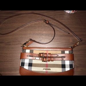 Burberry Bridle House Check Crossbody Bag